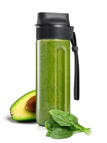 Smoothie láhev PRESIDENT 0,6 l, antracitová