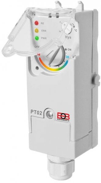 Elektrobock Termostat PT02 Vhodné pro: automatické ovládání oběhových čerpadel
