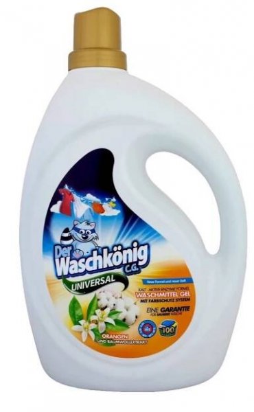 Der Waschkönig Universal prací gel s extraktem z pomeranče a bavlny 3 l od 149 Kč