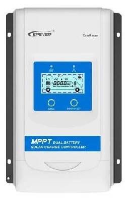 Regulátor Epever EPsolar DR3210-DDS solární MPPT, 12/24V, 30A, vstup 100V, DuoRacer