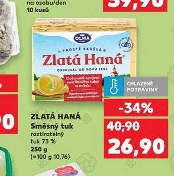 Kaufland Zlatá haná nabídka