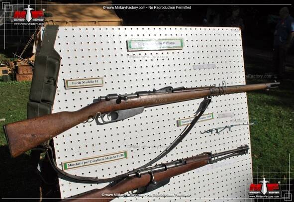 Picture of the Carcano Modello 1891 (M91)
