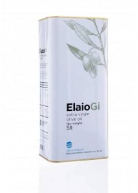 Extra panenský olivový olej ElaioGi 5 l - plech výprodej - ŘECKÝ E-SHOP