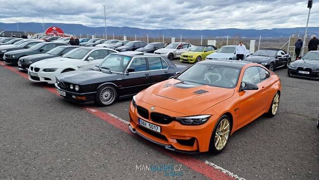 Na BMW M Day přijelo přes 200 bavoráků. Pozornost budilo i BMW XM
