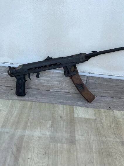 Sovětský samopal PPS-43 Sudajev TORZO WWII 1944 - Sběratelství