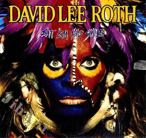 LP -  David Lee Roth ‎– Eat 'Em And Smile