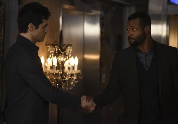 Lovci stínů: Nástroje smrti - Férový lid - Z filmu - Matthew Daddario, Isaiah Mustafa