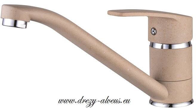 Alveus SET dřez Rock 130 + baterie Nina - 55 beige + dárek