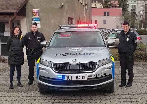 Strážci zákona na Ústecku rozblikali majáky. Uctili oběti trestných činů