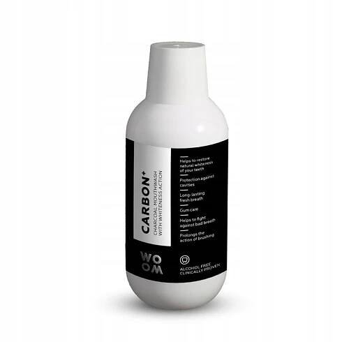 WOOM Carbon Charcoal tekutá aviváž 500 ml