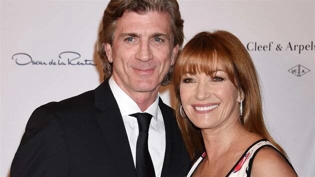 Joe Lando a Jane Seymourová (Los Angeles, 17. dubna 2018)