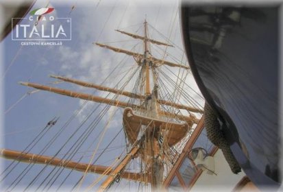 Amerigo Vespucci - nejkrásnější loď světa | CK Ciao Italia