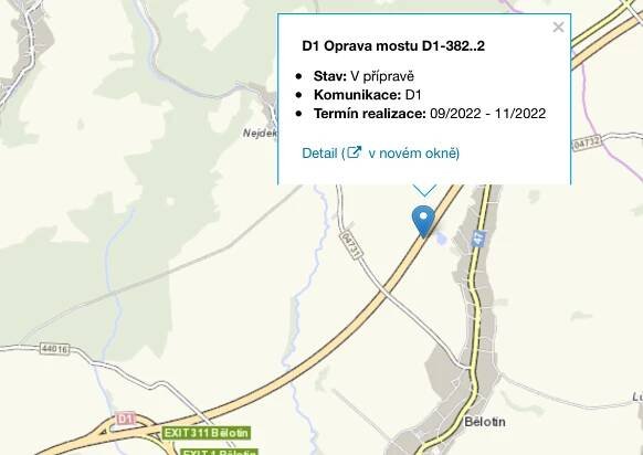 Letos opraví D35 za Olomoucí i estakádu. Podívejte se, co se ještě chystá