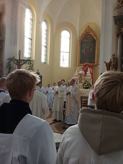 Malá ministrantská pouť Náměšť n. H. - Farnost Zubří
