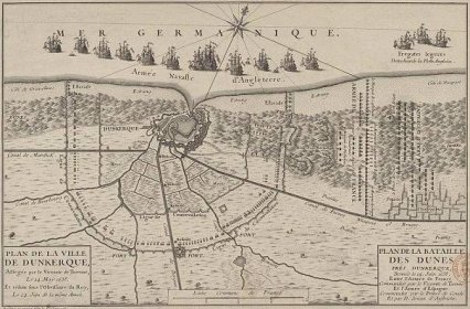 Soubor:Siege de Dunkerque et bataille des Dunes en 1658.jpg – Wikipedie