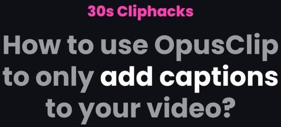 Learning Center - Opus Clip