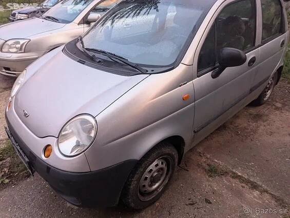 Daewoo matiz 2004 (červená a stříbrná barva) - Vestec - Bazar