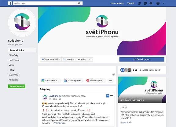 svět iphonu — Vanesta reklama
