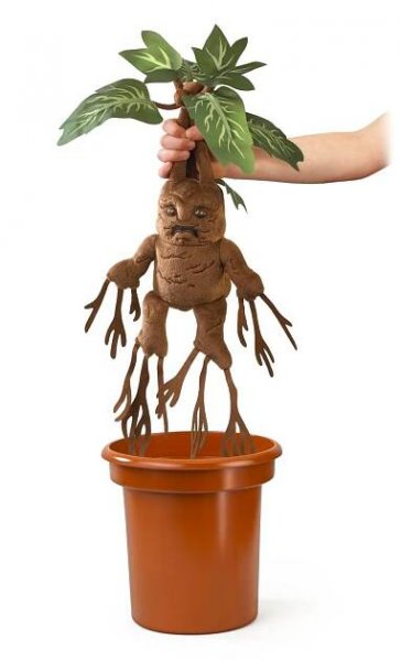 The Noble Collection Mandragora, interaktivní plyšák, Harry Potter - - Megaknihy.cz