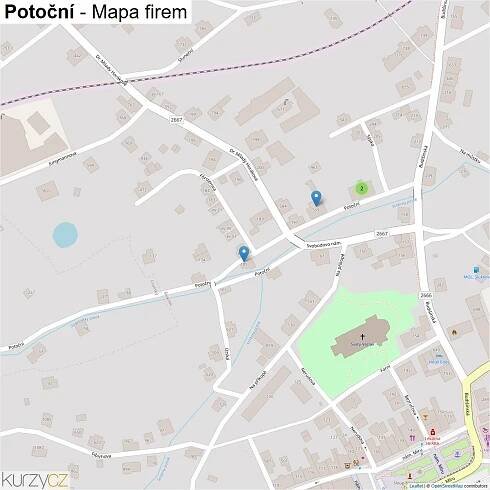 Potoční - mapy | Kurzy.cz