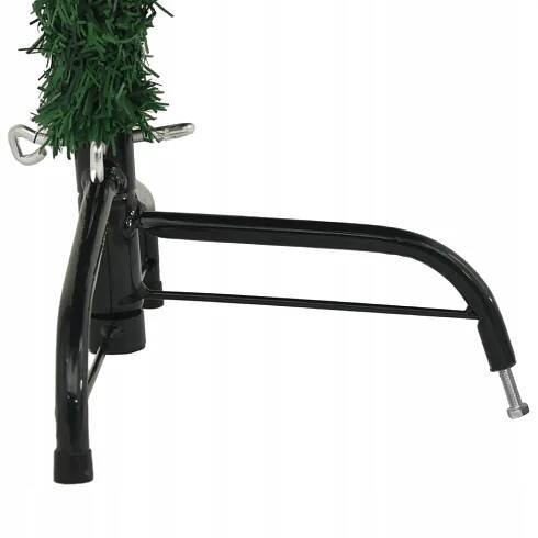 vidaXL Umělý vánoční stromek se stojanem, poloviční, zelený, 120 cm, PVC Druh vánočního stromku umělý