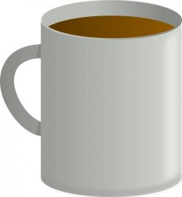 White Mug With Coffee