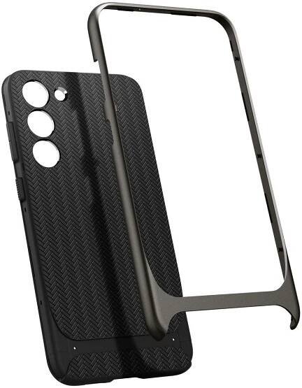 Pouzdro na mobilní telefon Spigen Neo Hybrid pro Samsung Galaxy S23 šedé