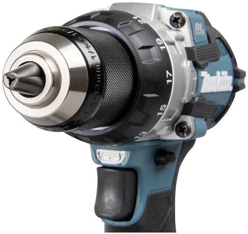 Makita DHP489RTJ aku bezuhlíkový příklepový šroubovák Li-ion LXT 18V 5,0 Ah, Makpac