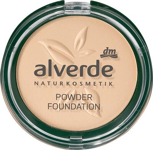 alverde NATURKOSMETIK pudrový make-up 10 Soft Ivor, 10 g