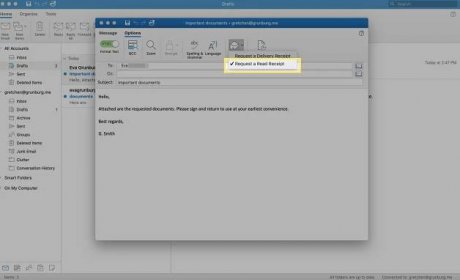 Jak požadovat potvrzení o přečtení v aplikaci Microsoft Outlook 11