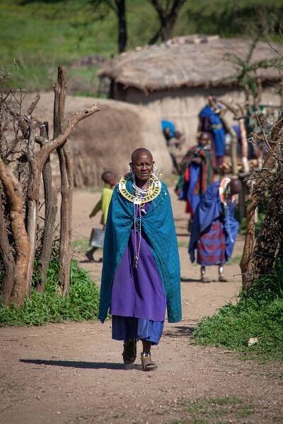Masajové Ngorongoro | Planeta lidí |Turistické vesnice