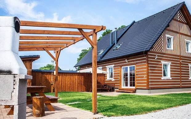 Wellness relax až pro 9 os. ve stylové roubence