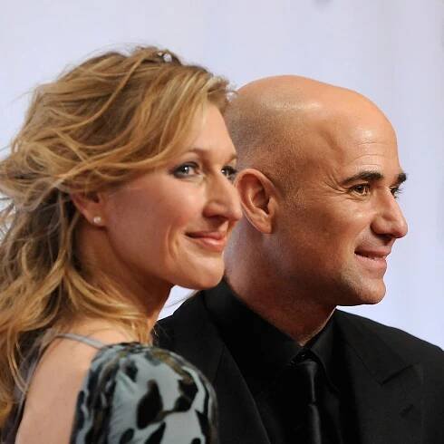 Andre Agassi and Steffi Graf celebrate milestone that's taken them away from Las Vegas family home