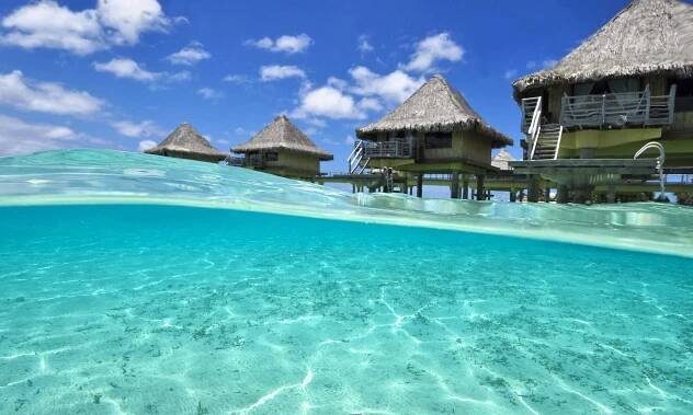 InterContinental Bora Bora Le Moana Resort, Overwater Bungalows