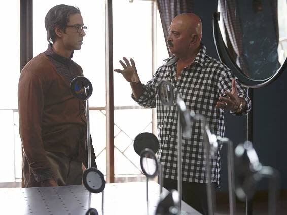 Hrithik Roshan, Rakesh Roshan - Krrish 3 - Z natáčení