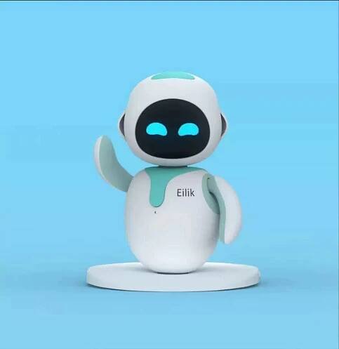 Eilik Intelligent AI Robot Desktop Pet Inteligentní emoční hlasový robot (zelený)