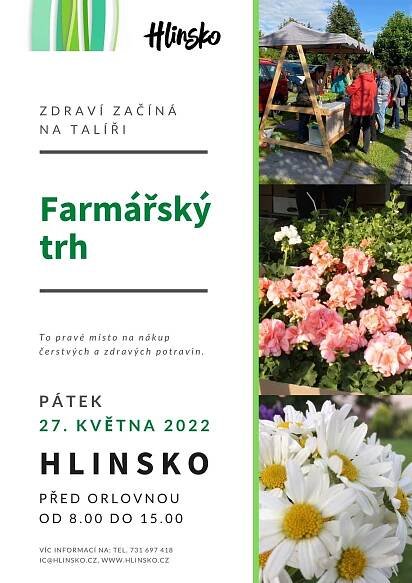 Farmářský trh Hlinsko 2022 - Žďárské Vrchy.cz