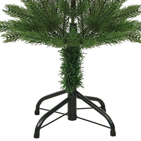 vidaXL Umělý, štíhlý vánoční stromek se stojanem, 120 cm, PE Váha výrobku včetně jednotkového obalu 1.29 kg