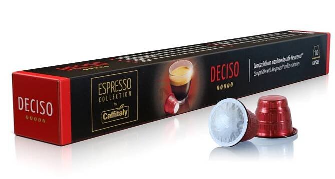 Caffitaly Deciso kapsle pro Nespresso 10 ks od 99 Kč - Heureka.cz