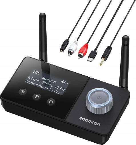 Bluetooth adaptér Vysílač Přijímač Somofon
