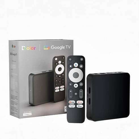 Dcolor Google TV Box GD2 with Chromecast built-in