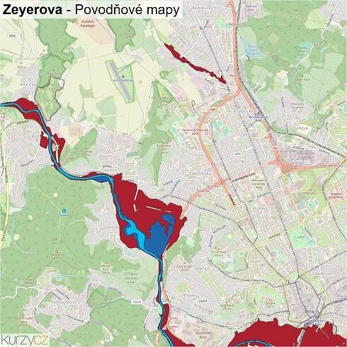 Zeyerova - mapy | Kurzy.cz