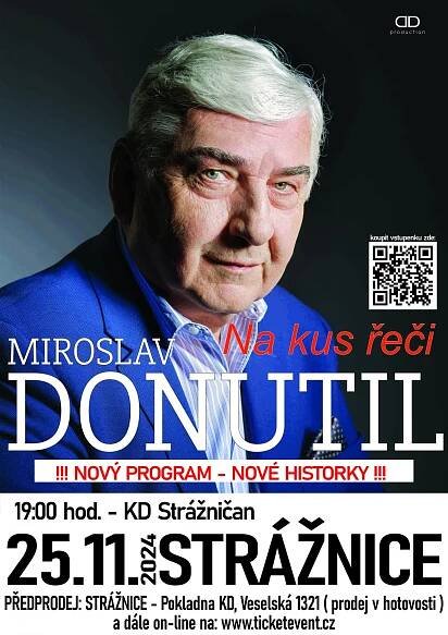 Miroslav Donutil v Miroslavi