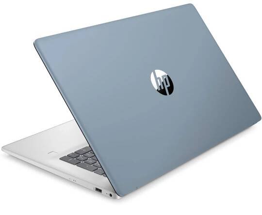 Modrý dotykový Notebook HP 17 AMD Ryzen 5 8GB SSD 256GB Radeon 17.3 Win11
