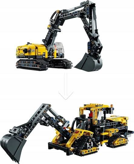 LEGO 42121 Technic hydraulický bagr - model traktoru 2 v 1, Náhled obrázku produktu 17