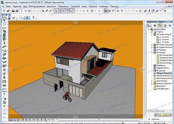 3D projekce v Archicad