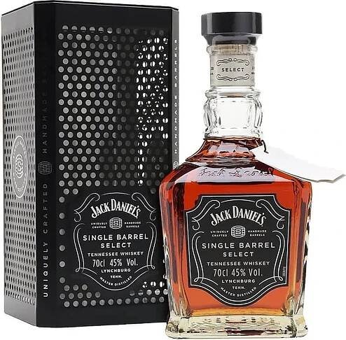 Jack Daniels Single Barrel 0,7l 45% Plechová tuba - AZALKOHOL Eshop - Specializovaný obchod s Alkoholem 