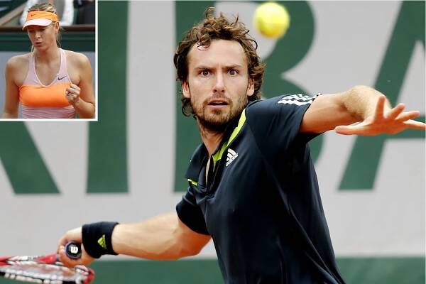 After his win at the French Open, Ernests Gulbis said women should worry about kids, not playing tennis. Maria Sharapova (inset) shrugged off the comments.
