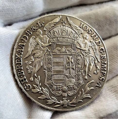 Tolar Josef II. 1783 B, NÁDHERNÝ TOP STAV!!