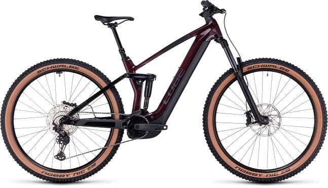 CUBE Stereo Hybrid 140 HPC Race 750 liquidred ́n ́black